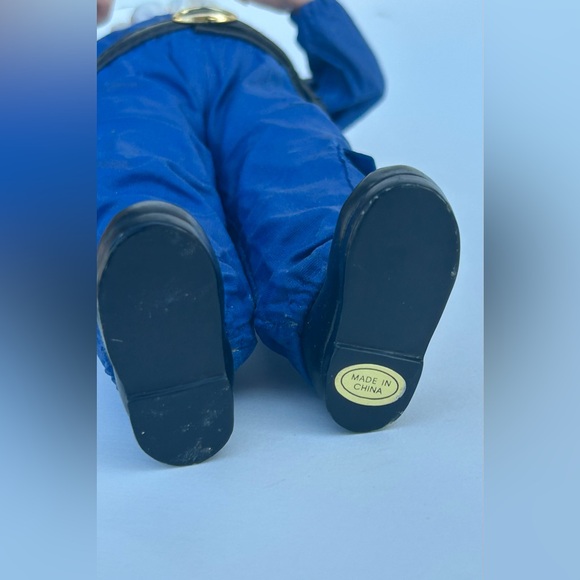 Vintage Holiday Time Aviator Santa Claus Figurine Pilot Christmas Decor wi Tags - Picture 9 of 10